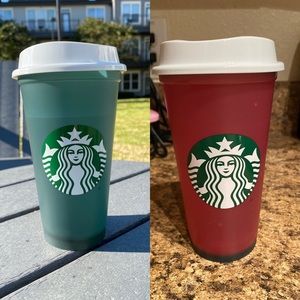 Starbucks Holiday Color changing reusable cup